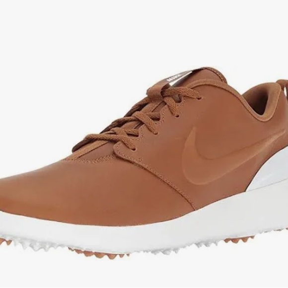Nike Men’s “Roshe G Premium” Spikeless Leather Golf Shoes, new in box, size 11.5 - Picture 5 of 6